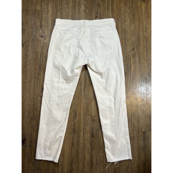 RAG & BONE Dre Low Rise Slim Boyfriend Denim Jeans Stretch Comfy Retro White 28 - Picture 7 of 11